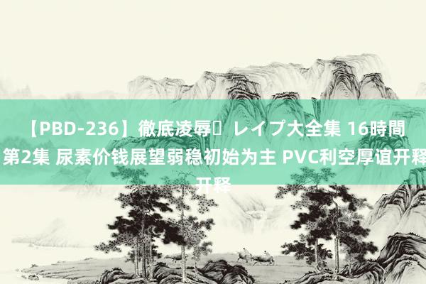 【PBD-236】徹底凌辱・レイプ大全集 16時間 第2集 尿素价钱展望弱稳初始为主 PVC利空厚谊开释